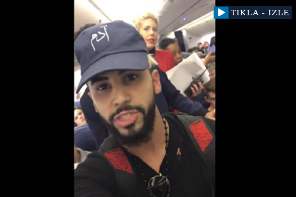 Arapça konuşan yolcular uçaktan indirildi