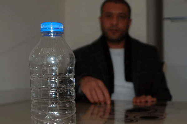 Pet şişe silah sayıldı