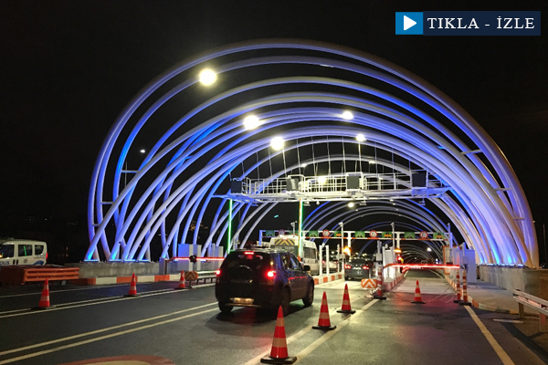 Avrasya Tüneli’nde geçişler başladı