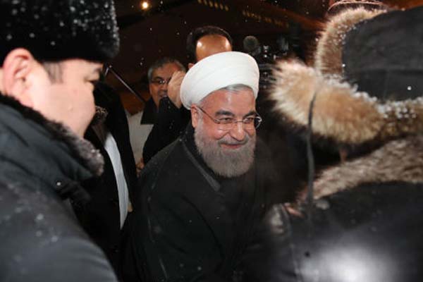 İran Cumhurbaşkanı Ruhani Kazakistan’da