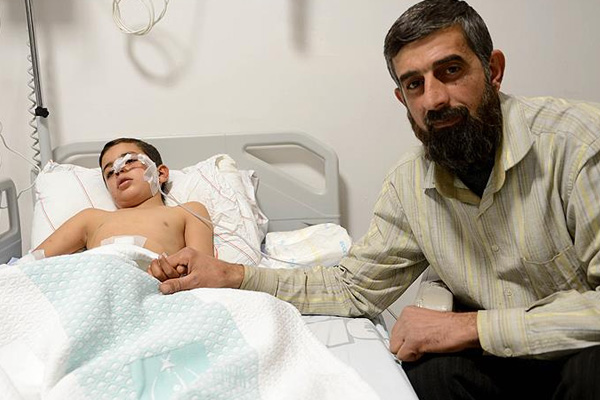 'Türk askeri olmasaydı oğlum ölmüştü'