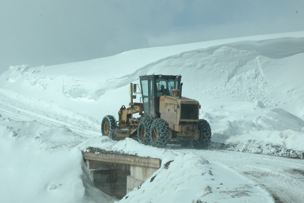 Doğu Anadolu'da 330 yerleşim biriminin yolu kapandı