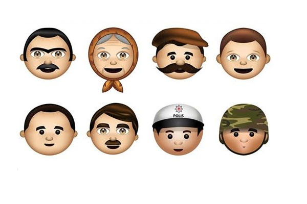 Türklere özel emoji klavye
