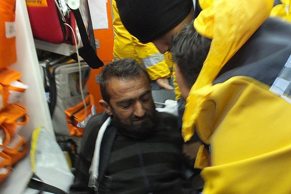 Diyaliz hastası askeri helikopterle kurtarıldı