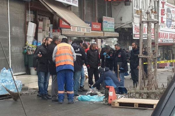 Ankara’da çöp kutusunda patlama