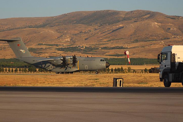 Akıncı Üssü'nde yakıt tanklarını sığınağa saklamışlar