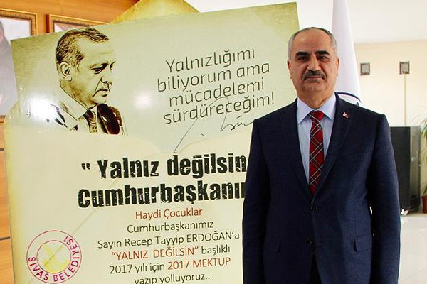 Erdoğan'a yeni yılda 2017 destek mektubu