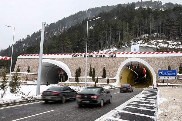 Ilgaz 15 Temmuz İstiklal Tüneli açıldı