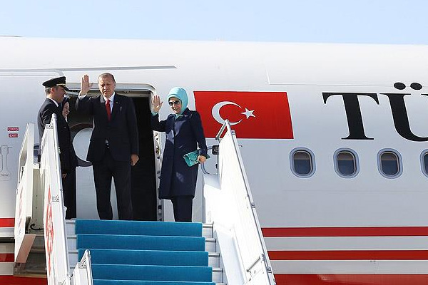 Erdoğan 2016'da 20 ülkeyi ziyaret etti