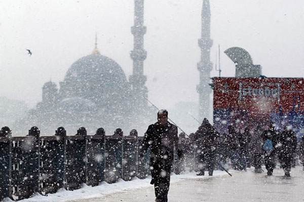 İstanbul'da 3 gün kar yağacak