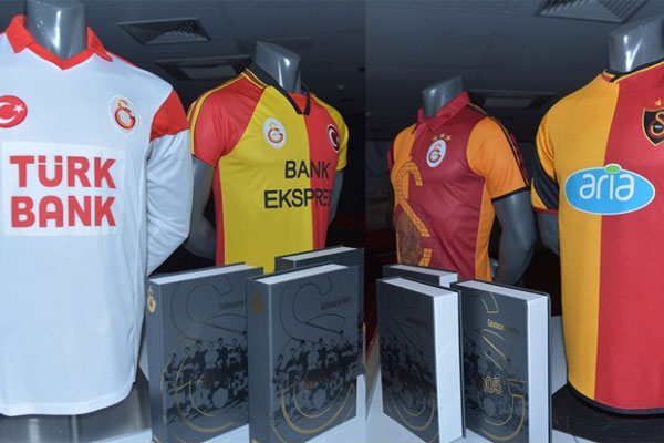 Galatasaray'ın efsane formaları yeniden satışta