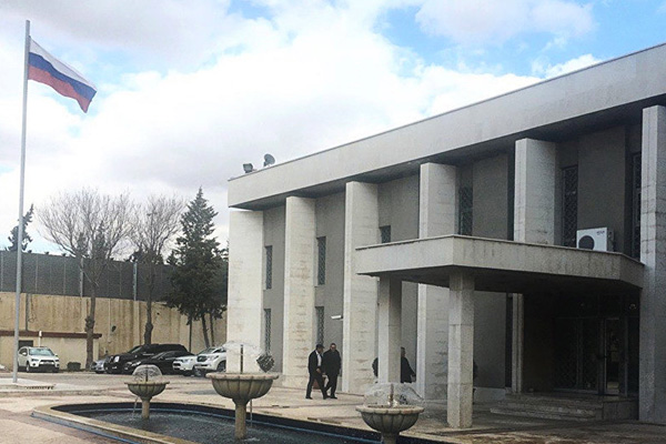 Şam'daki Rusya Büyükelçiliği'ne saldırı