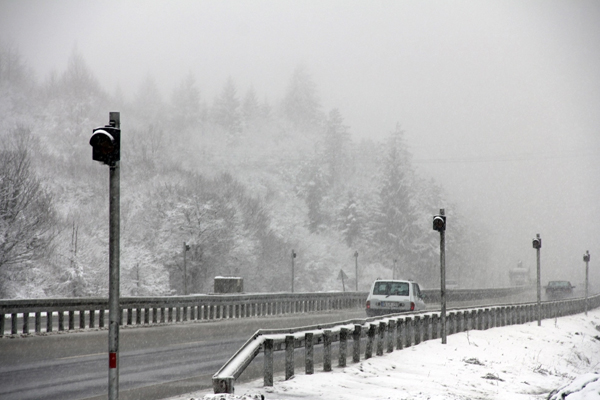 Bolu’da 215 köy yolu kapandı