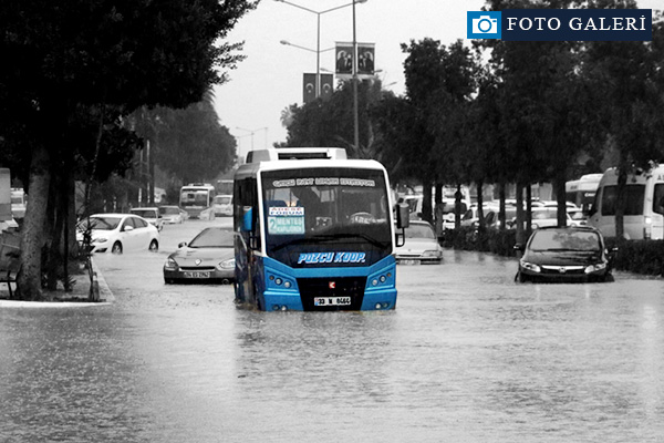 Mersin'de sel felaketi