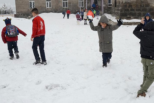 21 kentte eğitime kar engeli