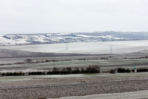 Silivri beyaza büründü