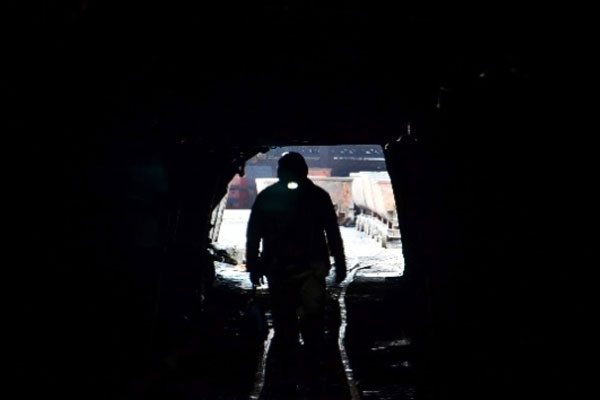 Kömür madeninde göçük