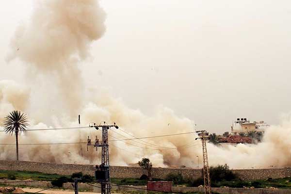 Mısır Gazze sınırındaki 12 tüneli yıktı