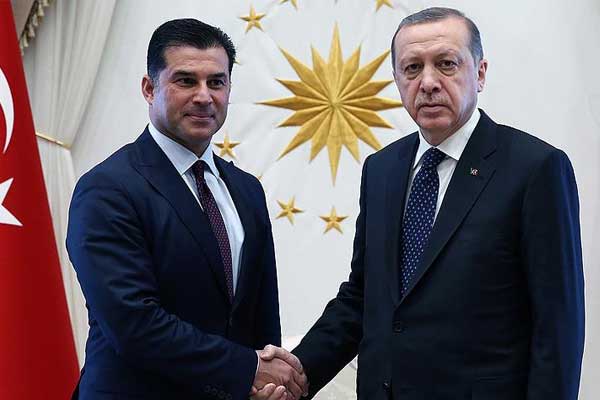 Erdoğan, Özgürgün'ü kabul etti