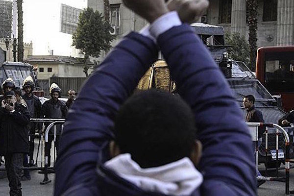 Mısır'da Suudi Arabistan protestosu