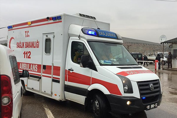 Halep'ten getirilen yaralı sayısı 360'a ulaştı