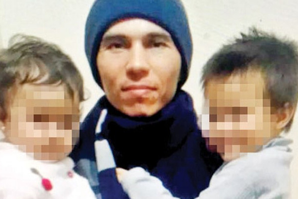 Saldırgan ailesiyle ev tutmuş