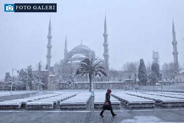 Kar yağışı İstanbul'a yeniden geliyor!