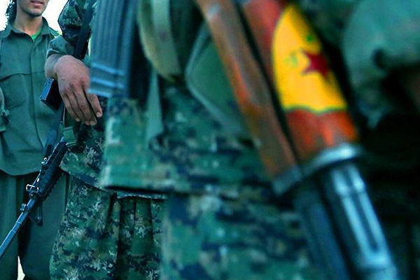 Afrin'de PYD'ye protesto