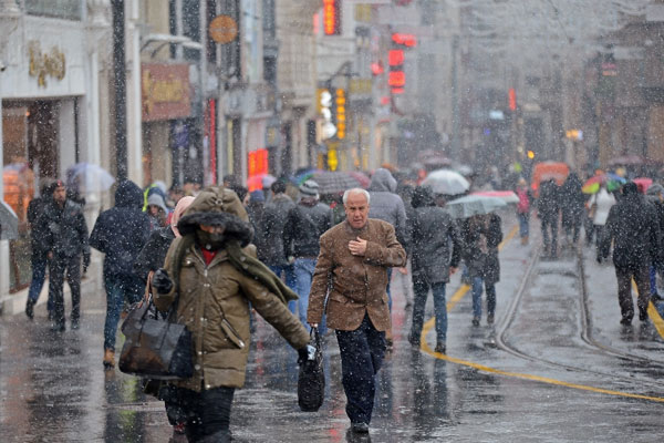 İstanbul'da kar yağışı saat kaçta başlayacak?
