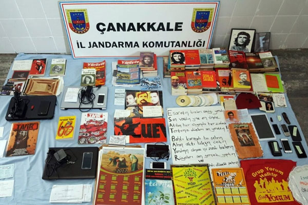 Çanakkale’de DHKP-C’ye operasyon: 8 gözaltı