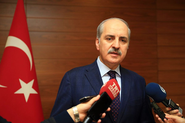 Numan Kurtulmuş: Şengal'deki PKK varlığını Irak ile konuşacağız