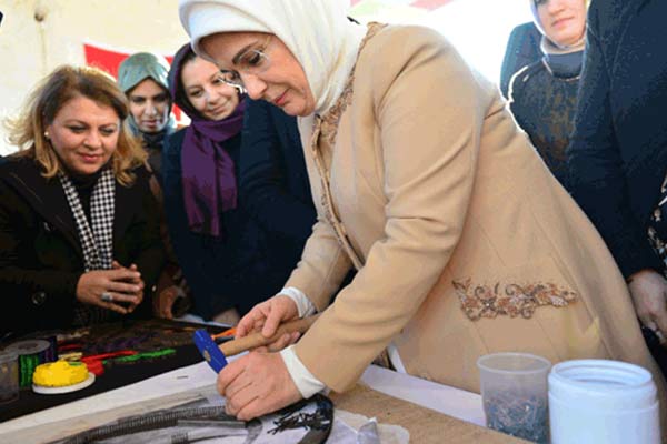 Emine Erdoğan Şanlıurfa'da