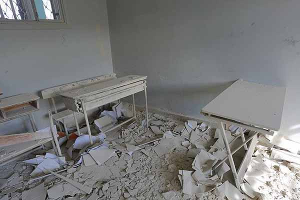 Esed muhalif bölgelerde eğitimi hedef aldı