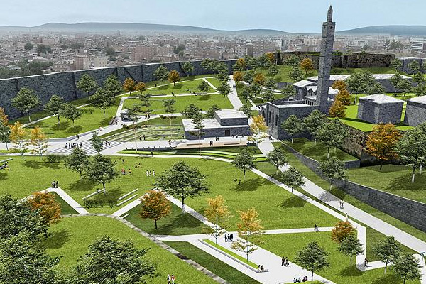 TOKİ Sur'da tarih ile yeşili buluşturacak