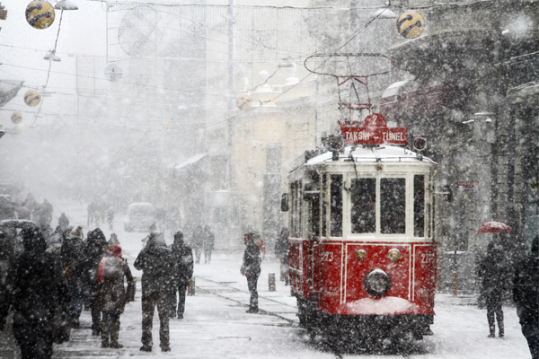 '2009'dan beri böyle kar yağışı görülmedi'