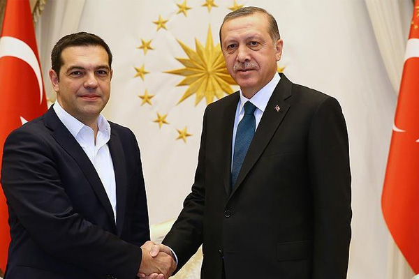 Cumhurbaşkanı Erdoğan ile Çipras Kıbrıs'ı görüştü