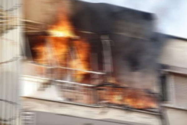 Bahçelievler'de yangın