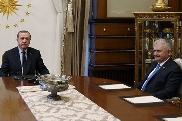 Erdoğan ile Başbakan görüştü