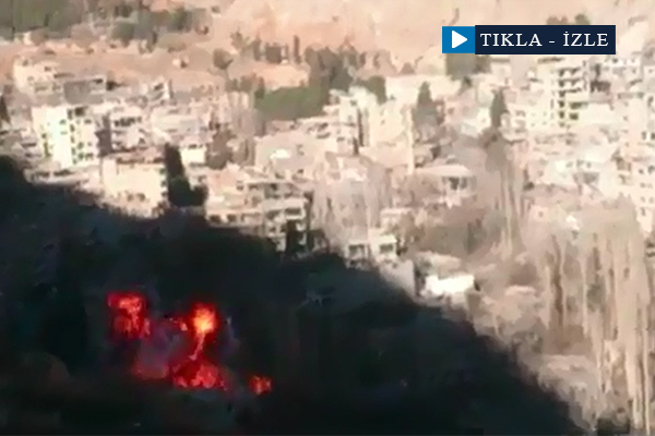 Suriye'de sivil yerleşim yerleri hedef alınmaya devam ediyor.