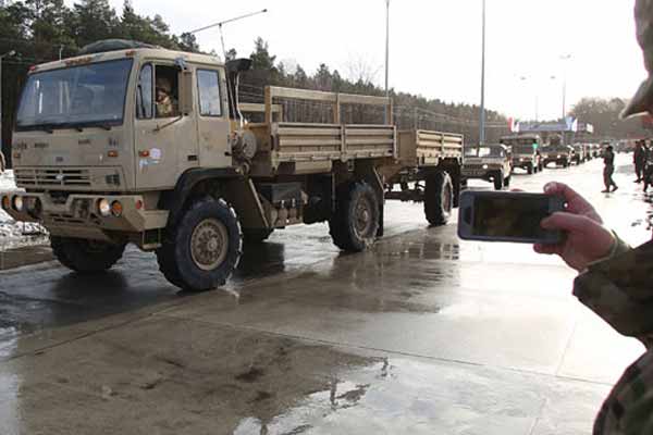 ABD ordusu Rusya sınırında