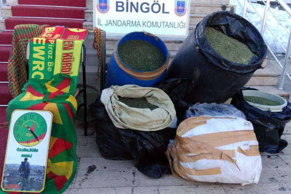 Bingöl'de uyuşturucu operasyonu