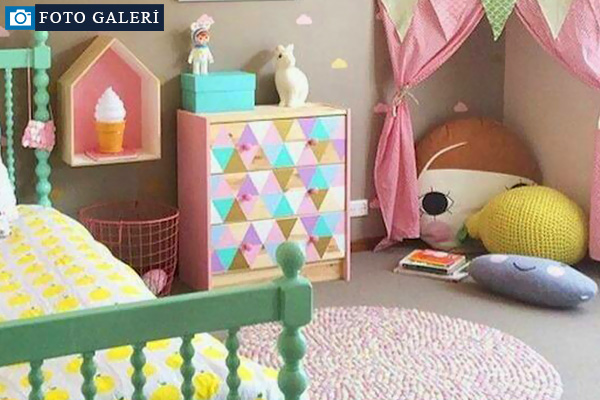 Hayal tanımayan çocuk odaları