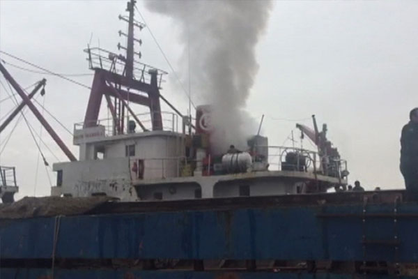 Maltepe’de korkutan gemi yangını