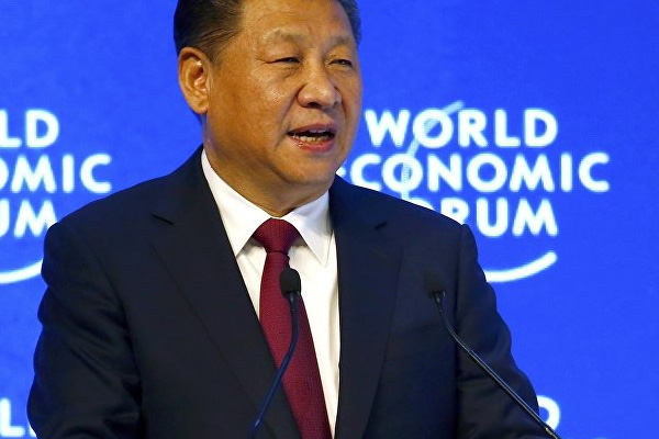 Çin devlet başkanı ilk kez Davos'ta