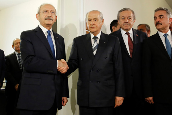 Kılıçdaroğlu ile Bahçeli'den görüşme sonrası açıklama