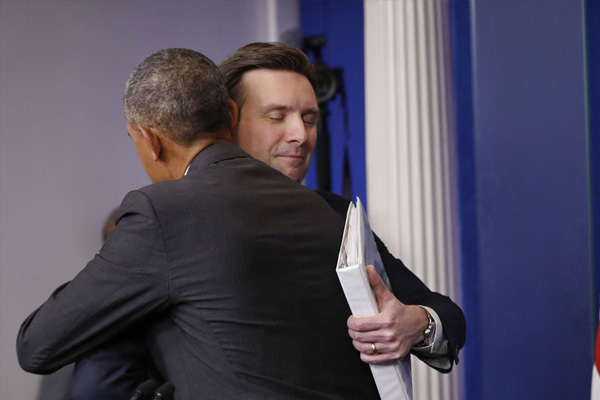 Beyaz Saray'a veda etti