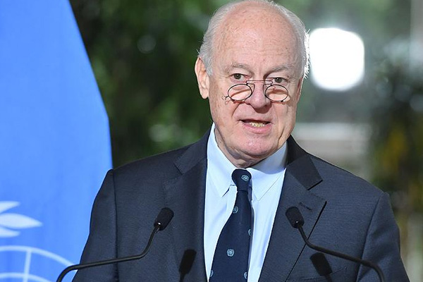 Astana'da BM heyetinin başında de Mistura olacak