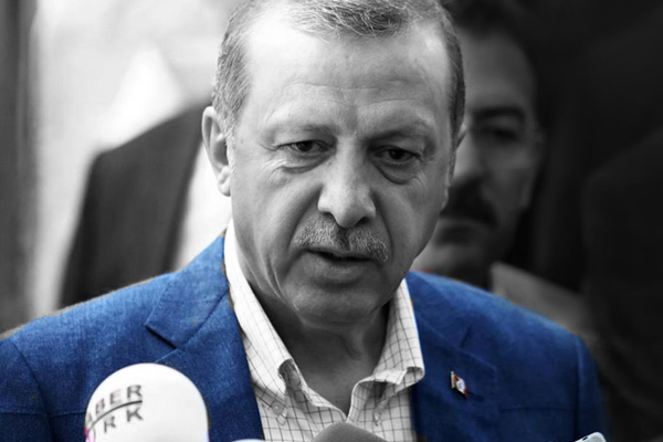 Erdoğan'a 'elinizde referandumla ilgili anket var mı?' sorusu