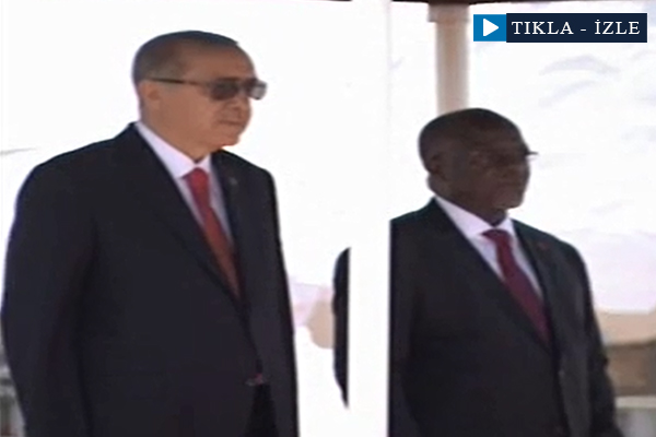 Erdoğan, Tanzanya’da top atışlarıyla karşılandı