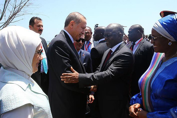 Cumhurbaşkanı Tanzanya'da konuştu
